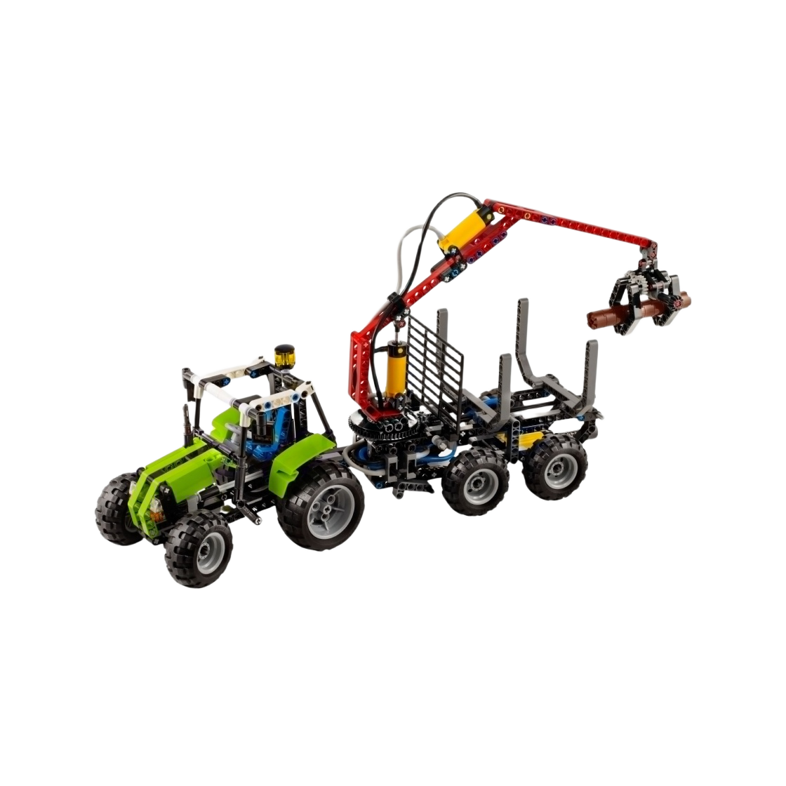 레고 트랙터 로그 로더(Lego Tractor with Log Loader) - 1