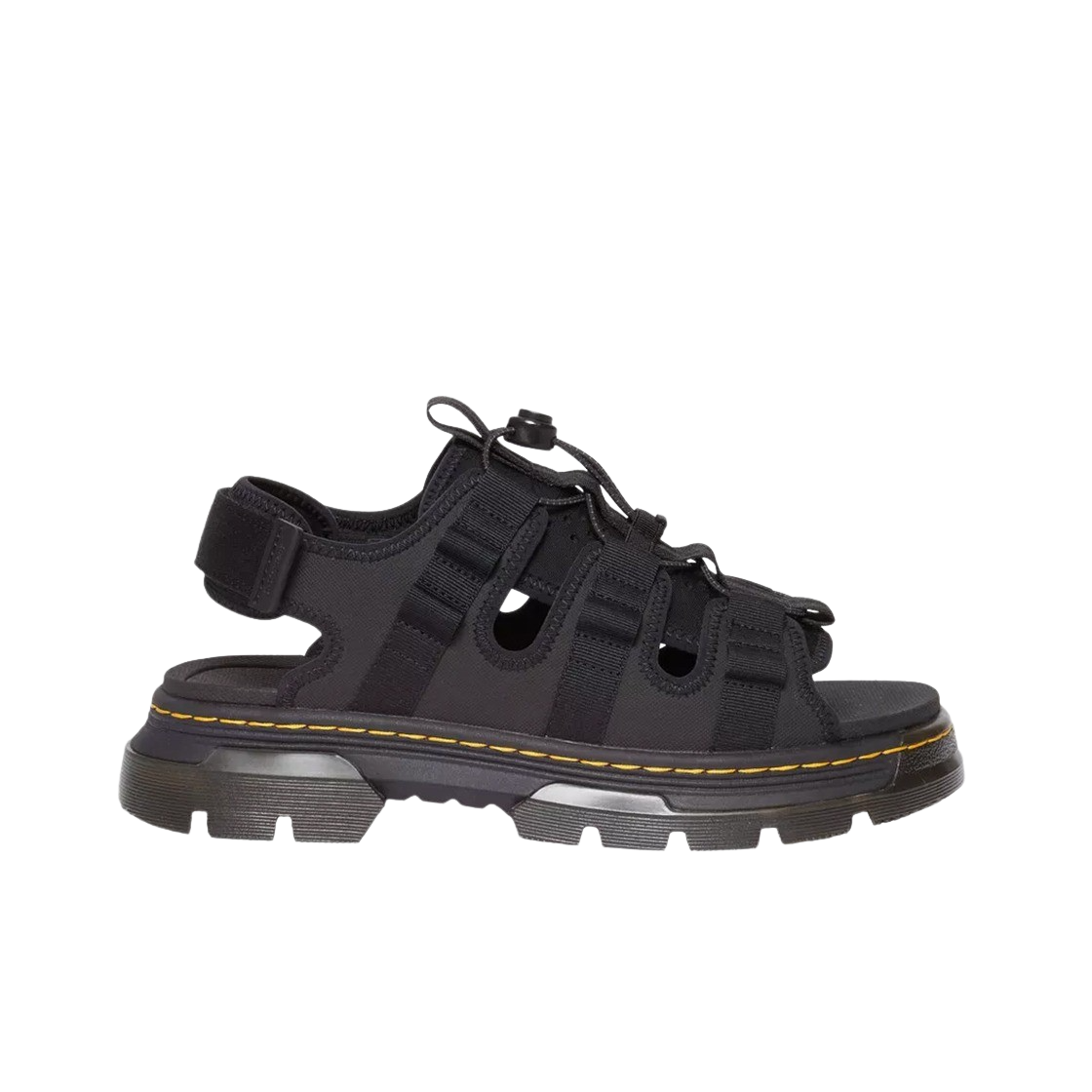 닥터마틴 예리코 레더 & 네오프렌 하이브리드 샌들 블랙(Dr. Martens Jericho Leather & Neoprene Hybrid Sandals Black)