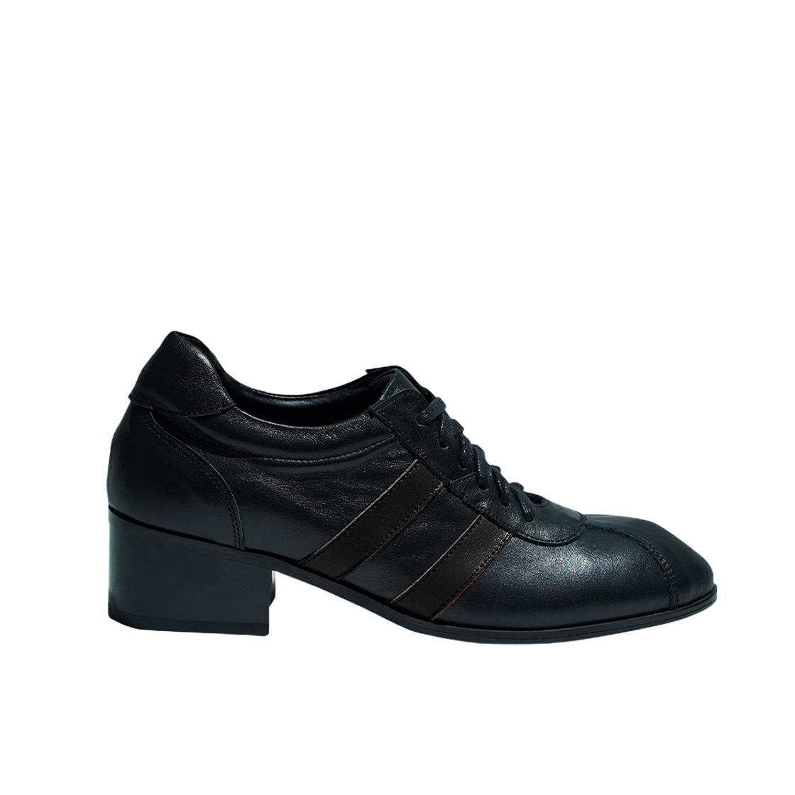 YS0041 YUJI Bowling Loofer 4Cm Black