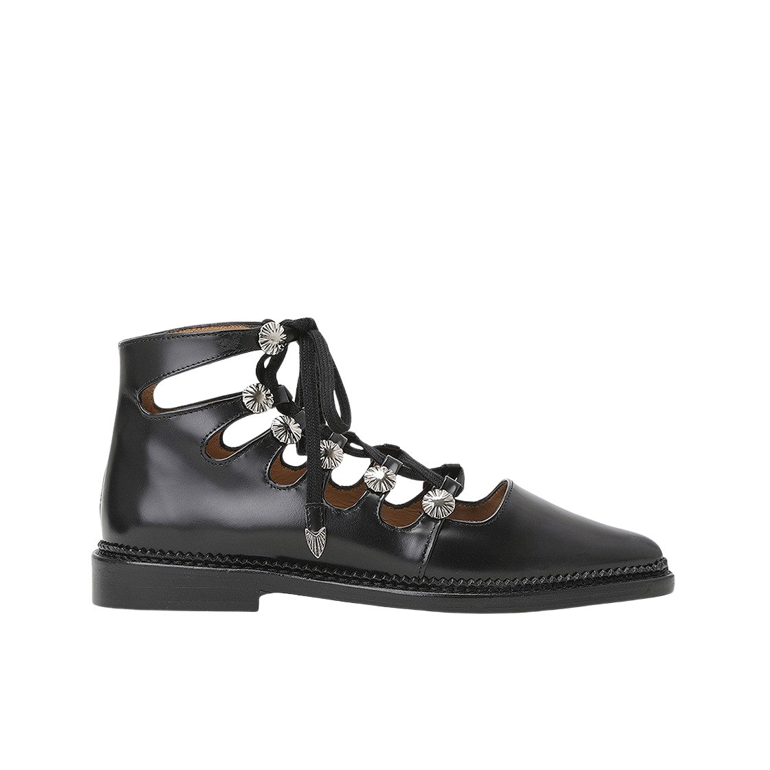 KW4BSOBTP01BK Toga Pulla Women AJ773 Polido Black