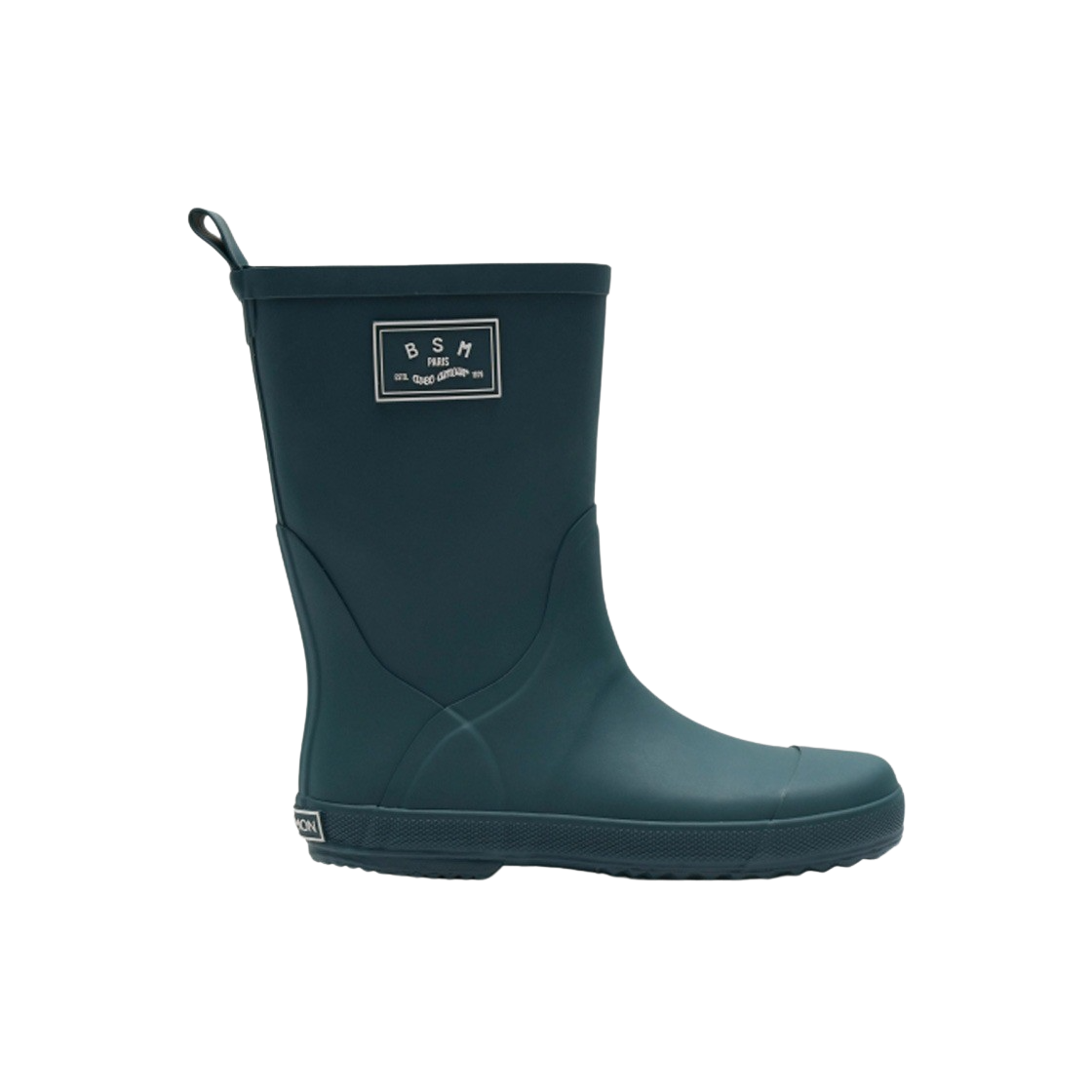 BSPPRB102FG Bensimon BSM Rain Boots Mid Forest Green - 대표 이미지 #1
