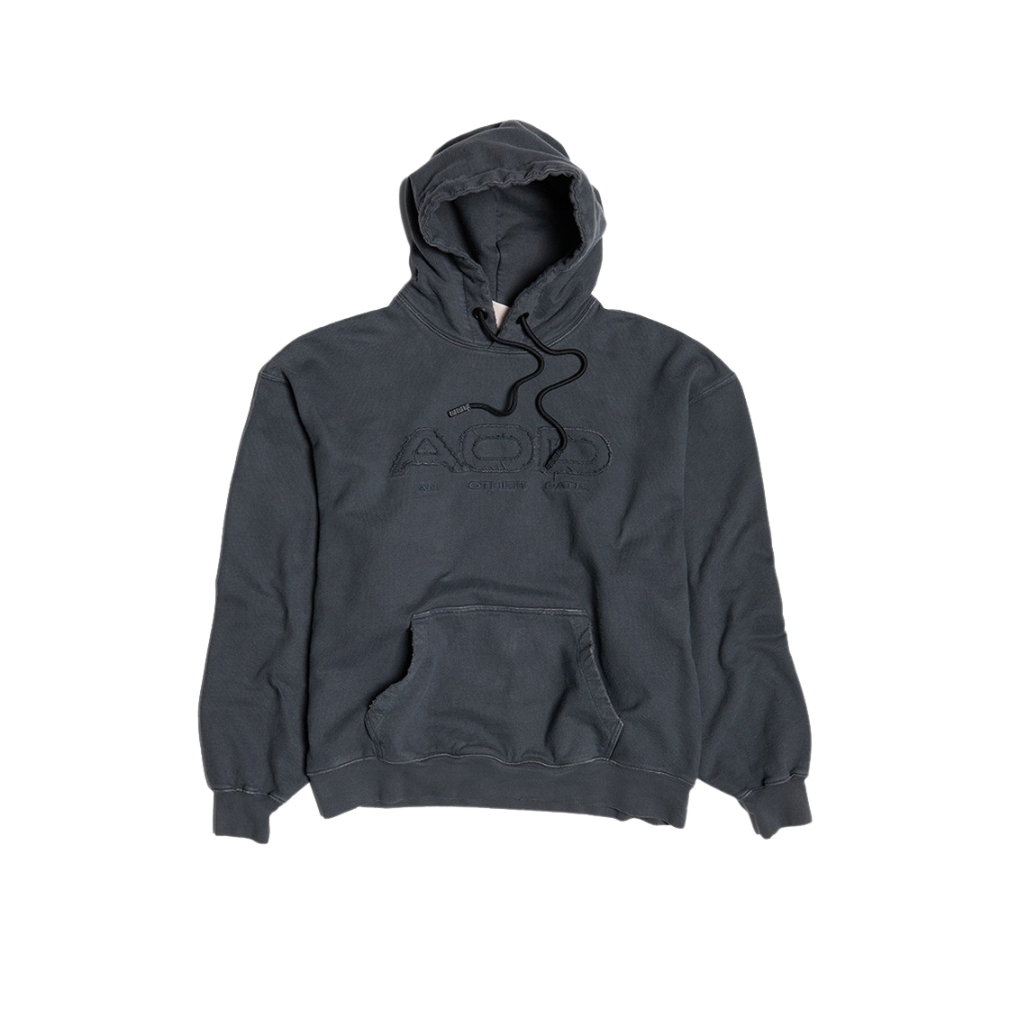 [KREAM 단독] AOD 코튼 후디 아스팔트 - 24FW([KREAM 단독] AOD Cotton Hoodie Asphalt - 24FW)