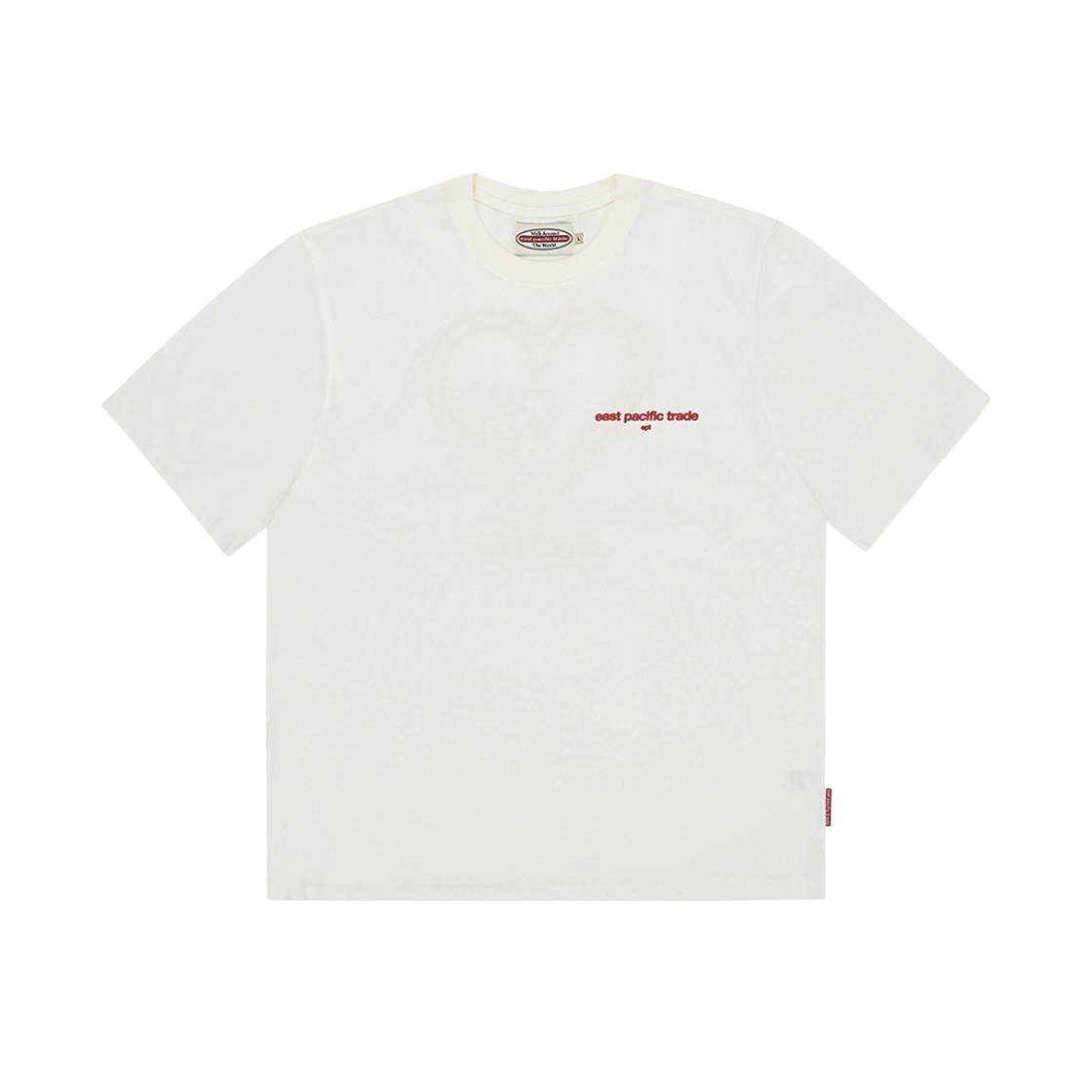 EP4SN3TS00005 EPT Heart Nibble T-Shirt White - 대표 이미지 #1