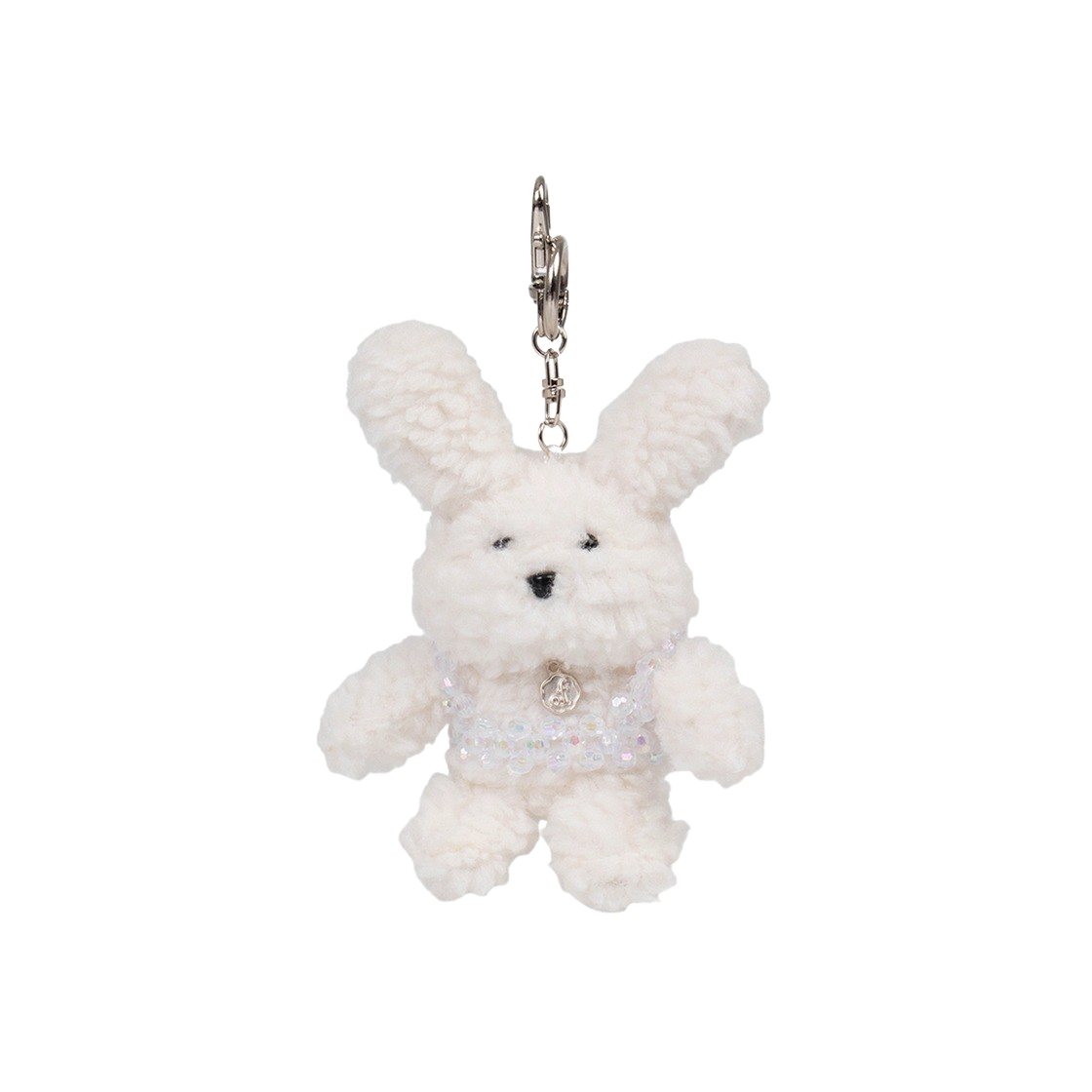 【overdue flair】[OVERDUE FLAIR x COSYMOSY]OF POODLE KEYRING OVERDUE FLAIR x COSYMOSY]OF POODLE KEYRING_WHITE - overdueflair