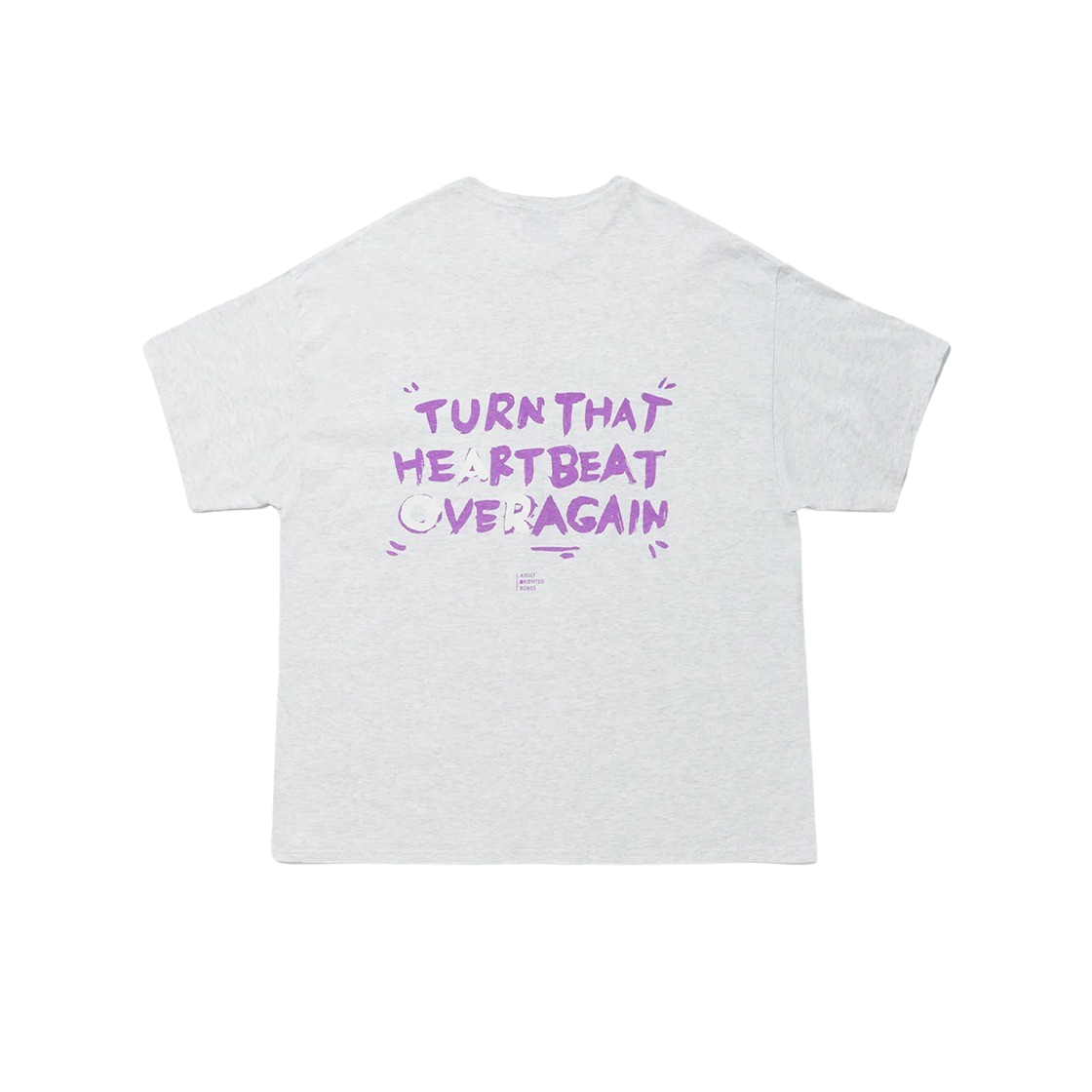 KM4BTSSAR05LG AOR Turn That Heat Beat Tee Heather Gray