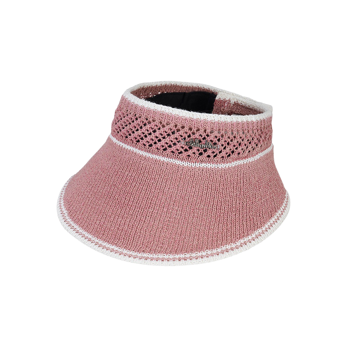 23SUHPSV-PI Allincomplete Horizon Paper Sun Visor Pink - 대표 이미지 #1