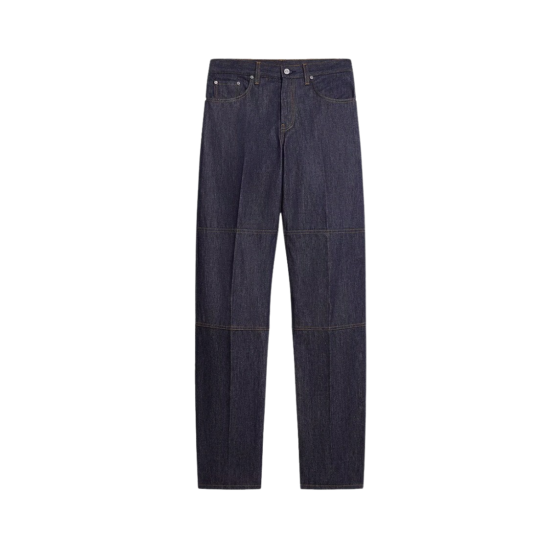 헬무트 랭 우먼 집 카펜터 진 로우 인디고 - 24FW(Helmut Lang Women Zip Carpenter Jeans Raw Indigo - 24FW)
