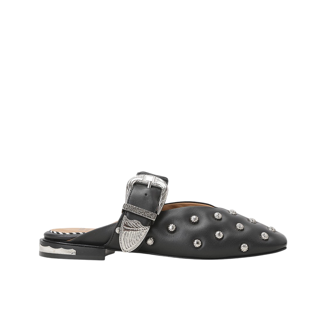 KW4BSOBTP05BK Toga Pulla Women AJ1334 Soft Leather Black