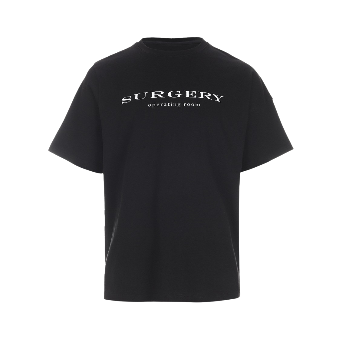24dr114B Surgery Unbalance Operating Room T-Shirt Black - 대표 이미지 #1