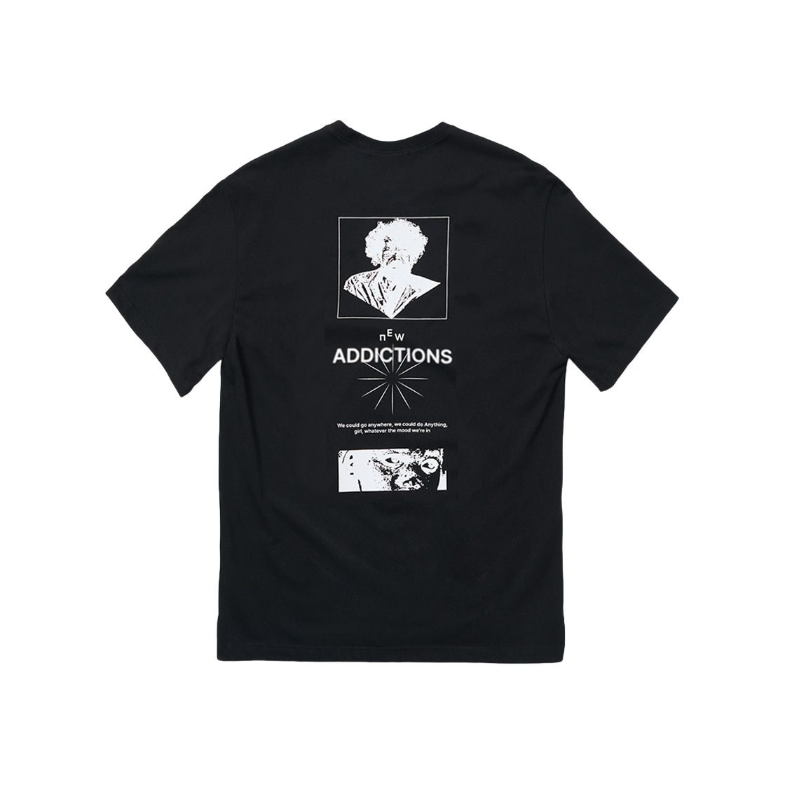 어레이드 에딕션 티셔츠 블랙(Arrayed Addictions T-shirt Black)