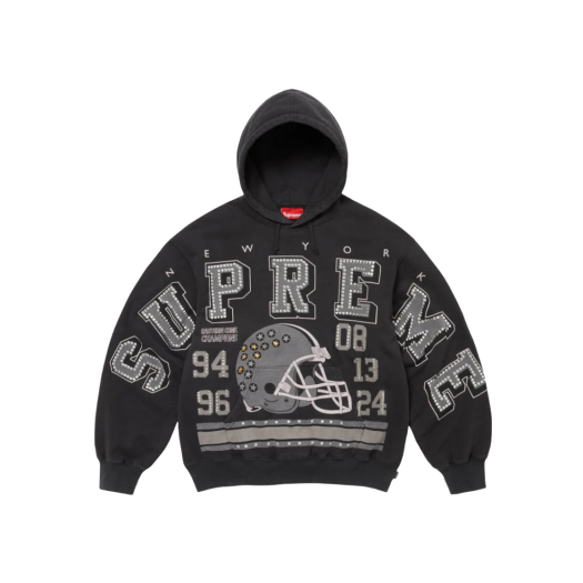슈프림 레이어드 후드 롱슬리브 탑 블랙 - 24SS | Supreme | KREAM