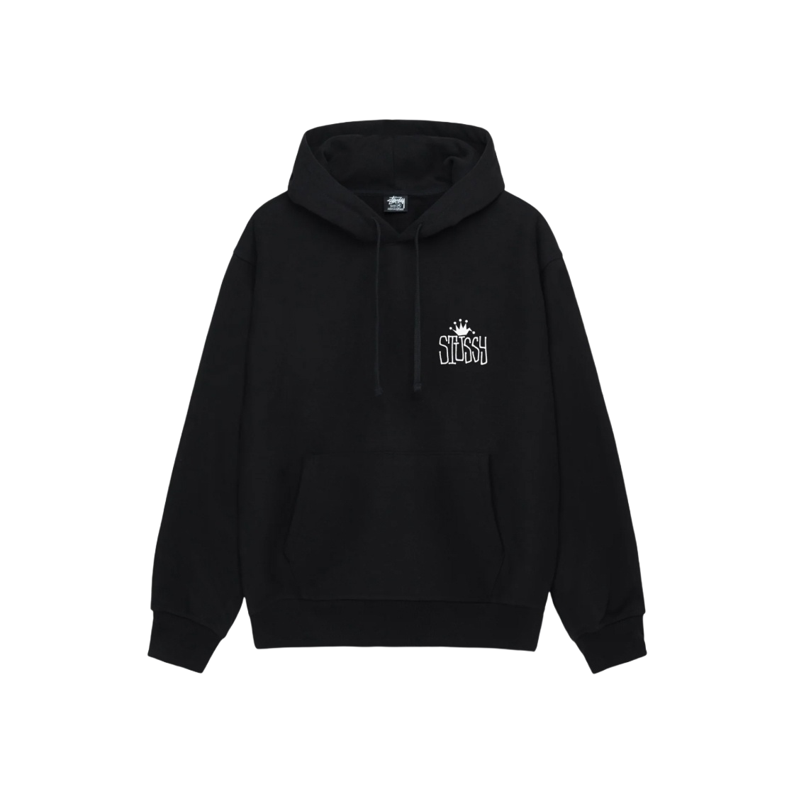 스투시 크라운 인터내셔널 후드 블랙 | Stussy | KREAM