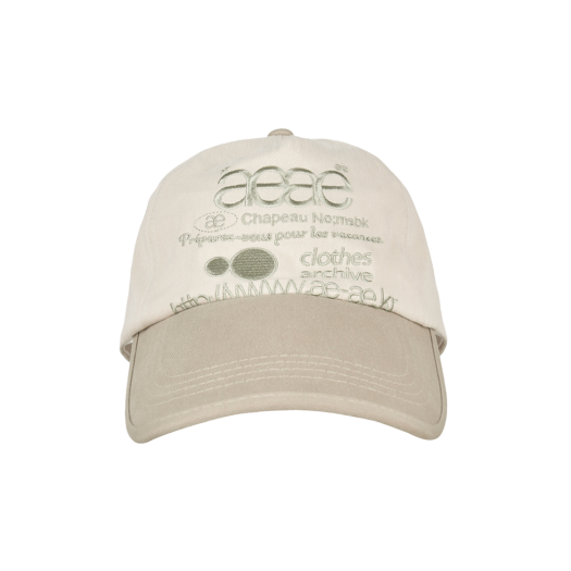 Web Logo 5 Pannel Ball Cap（キャップ）｜aeae