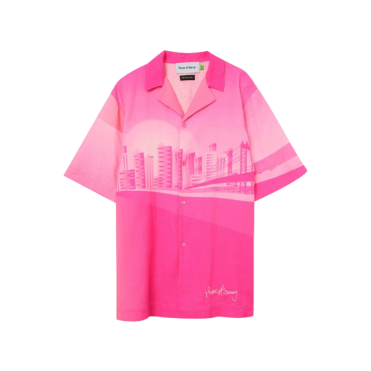 HSQB343RD House of Sunny Women The Rose Tint Shirt Pink