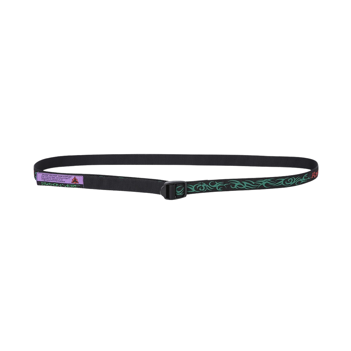 레이온 버트 래더락 벨트 2cm 다크 트라이벌 - 24FW(Rayon Vert Ladderlok Belt 2cm Dark Tribal - 24FW)