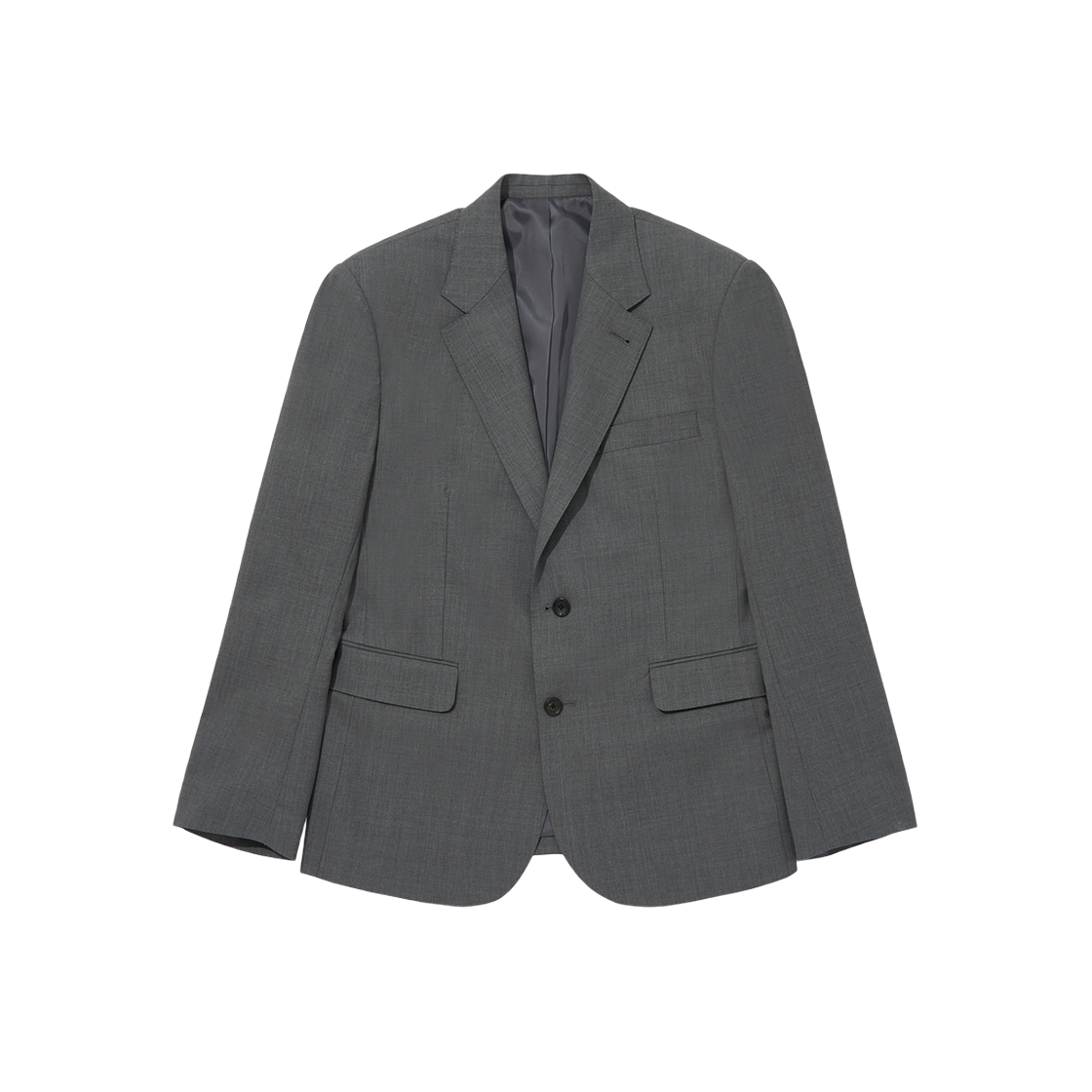 바이랑 울 테일러드 프릭 스티치 수트 자켓 그레이(BY RANG Wool Tailored Prick Stitch Suit Jacket Grey)