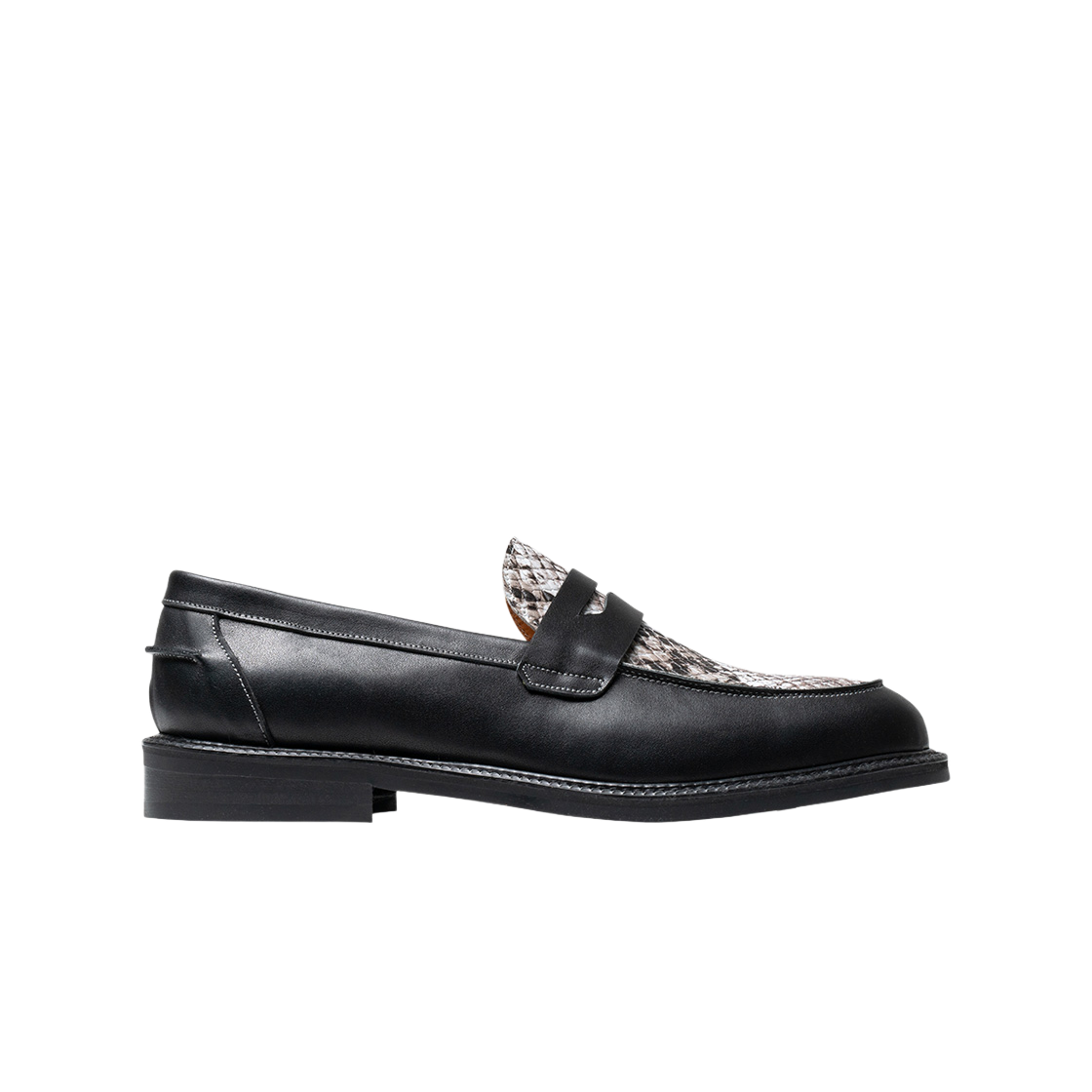 페니플레이트 남성 스네이크 로퍼 로우(PENNY PLATE Men Loafer Snake Low)