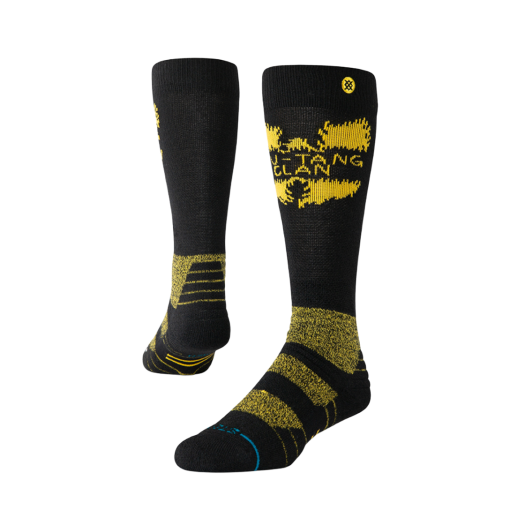 STC-A758D24SHA-BLK STANCE X WU-TANG CLAN Slums Wool OTC Black