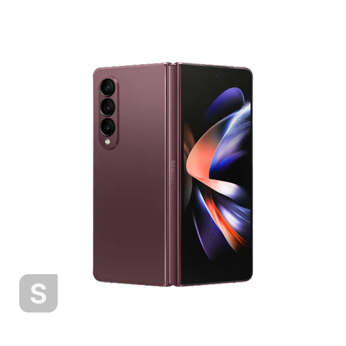 [S등급] 리퍼비시 갤럭시 Z 폴드 4 256기가 버건디([S등급] Refurbished Galaxy Z Fold 4 256GB Burgundy) - 1