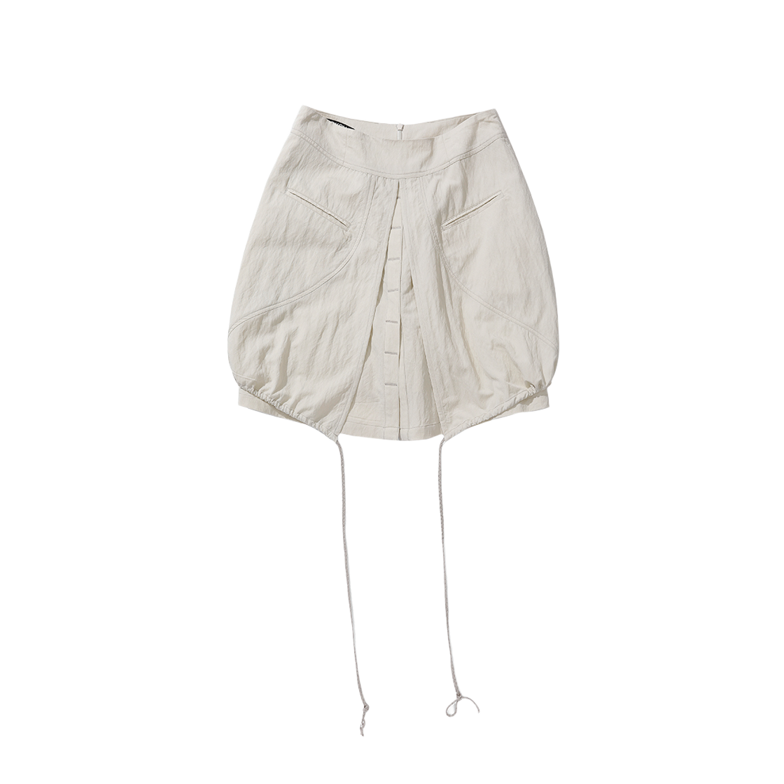 WGSK2503010-1 Odlyworkshop Layered Balloon Skirt Grain