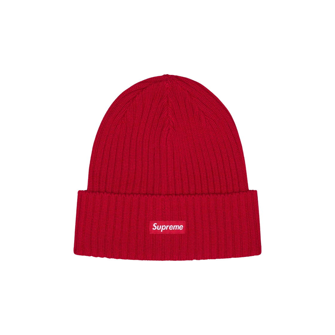 KM4AHTBSP36RD Supreme Overdyed Beanie Red - 24SS