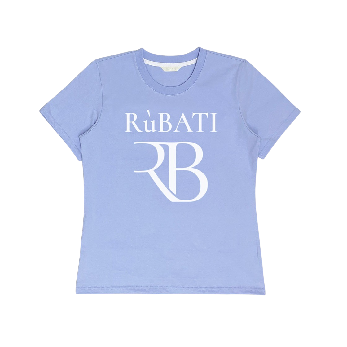 2023SS1STTSHIRT04 Rubati R.B Logo Tshirt Serenity Blue