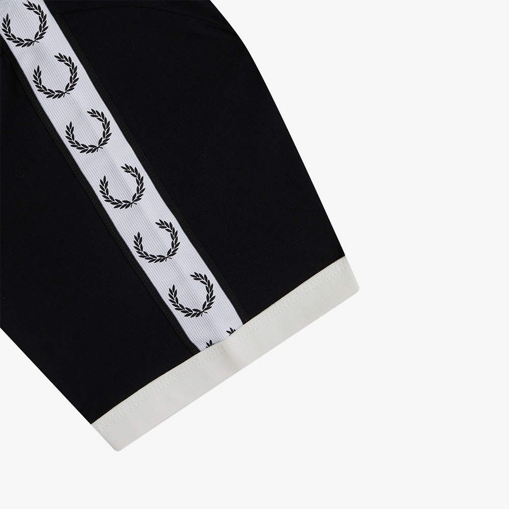 프레드페리 테잎 링어 티셔츠 블랙(Fred Perry Taped Ringer T-Shirt Black) - 5