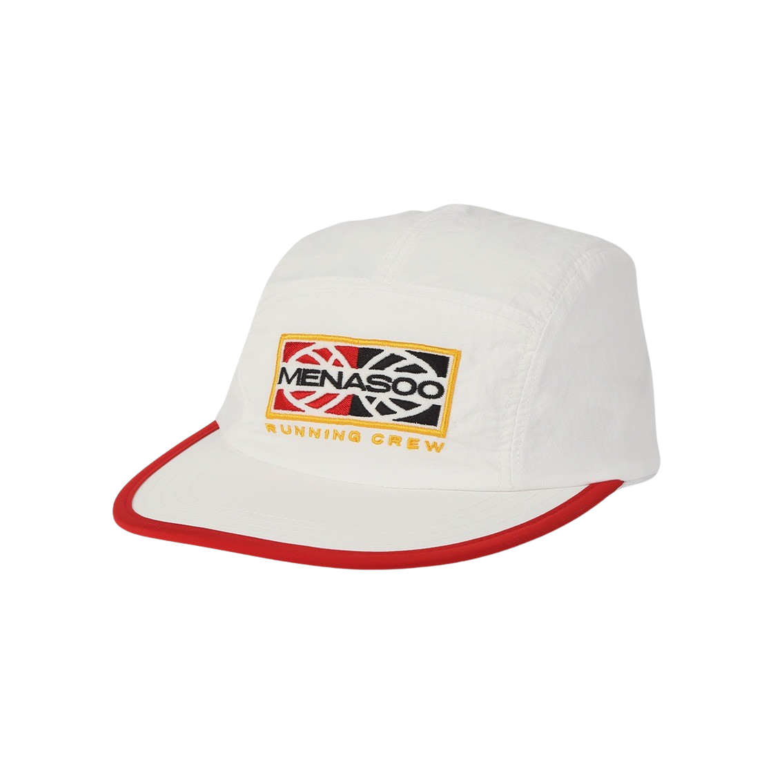 MENASOO-01855 Menasoo Track Camp Cap White