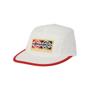Menasoo Track Camp Cap White
