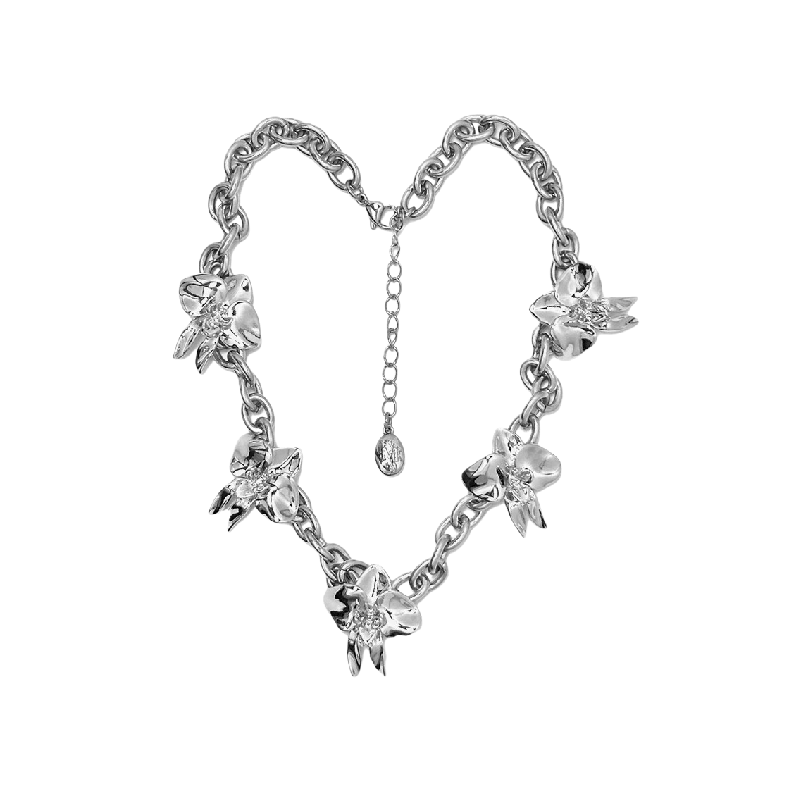 ★Kashiko x SENTIMENTS★ Slide Orchid Necklace Kashiko x SENTIMENTS Slide Orchid Neckla #카시코센티멍,#센티
