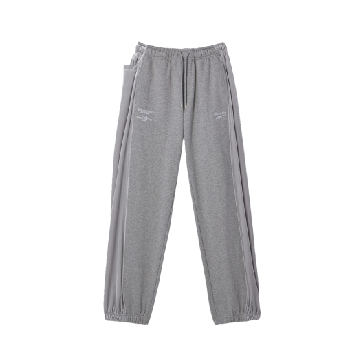 REPA4FN90G1 SEEN x Reebok Velvet Panneled Sweatpants Grey