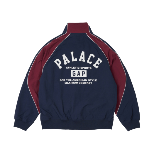 키즈) 팔라스 x 갭 나일론 트랙 탑 네이비 레드 - 24SS | Palace 키즈) 팔라스 x 갭 나일론 트랙 탑 네이비 레드 - 24SS | Palace