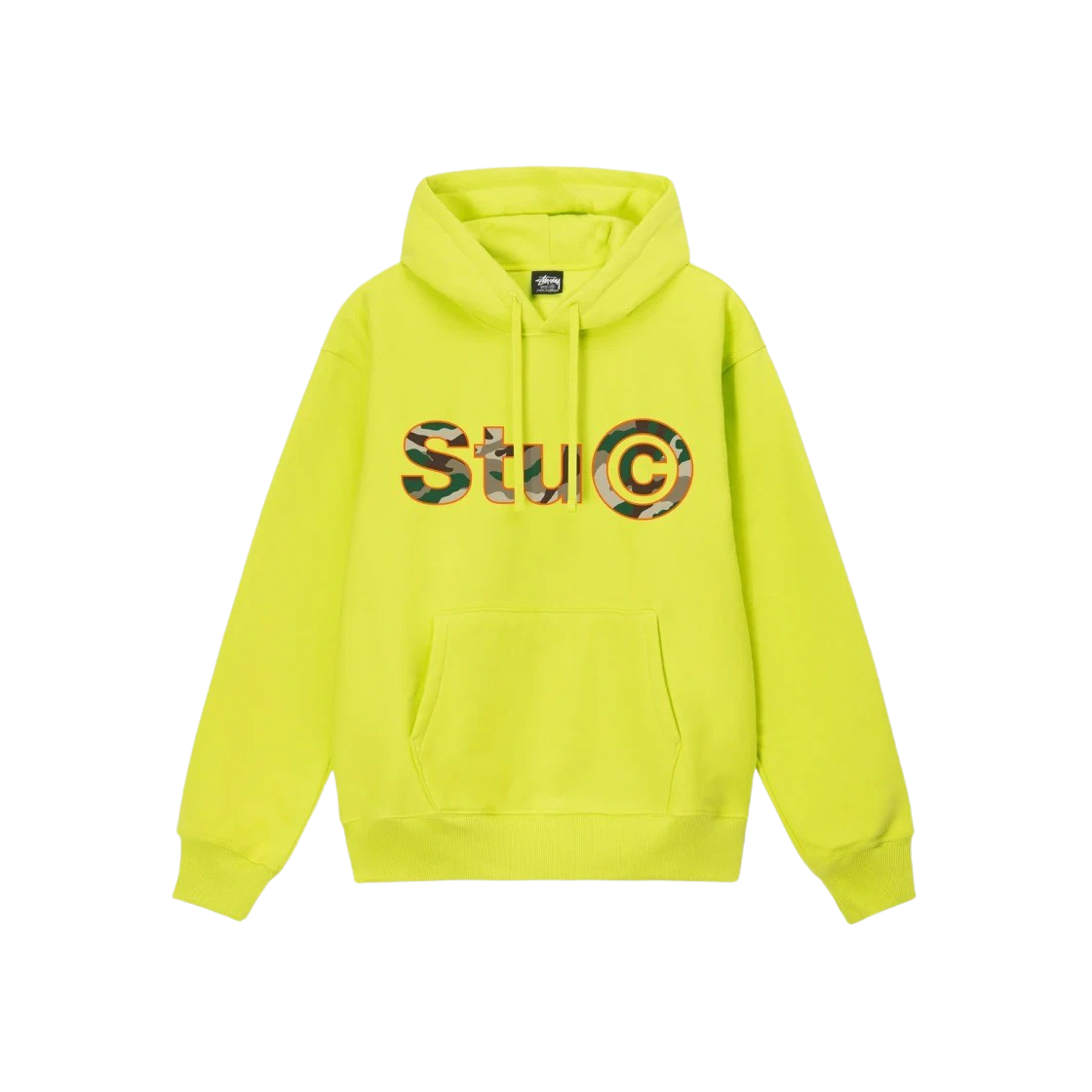 KM4ATSHST231GN Stussy Stu C. Hoodie Keylime