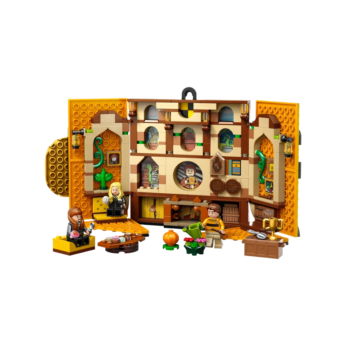 레고 해리포터 후플푸프 기숙사 배너(Lego Harry Potter Hufflepuff House Banner)