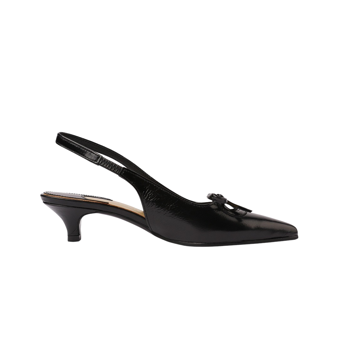 아포아 벤다 슬링백 펌프스 블랙(APOA Venda Sling-Back Pumps Black)