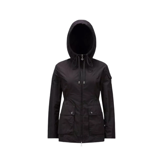 (W) Moncler Leandro Parka Jacket Black - 24SS