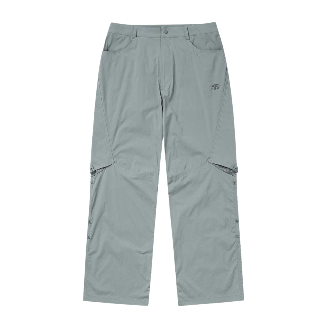 ★送料・関税込★San San Gear★SNAP STRETCH PANTS★パンツ★ 산산기어 스냅 스트래치 팬츠 그린 그레이 - 24SS | Sansan Gear