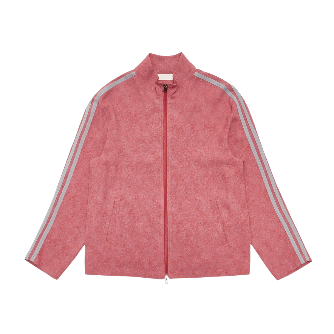 KM4BOTBAM07RD Amomento High Neck Zip-Up Blouson Red