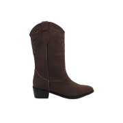 Moodnight Knox Western Boots Dark Brown Nubuck