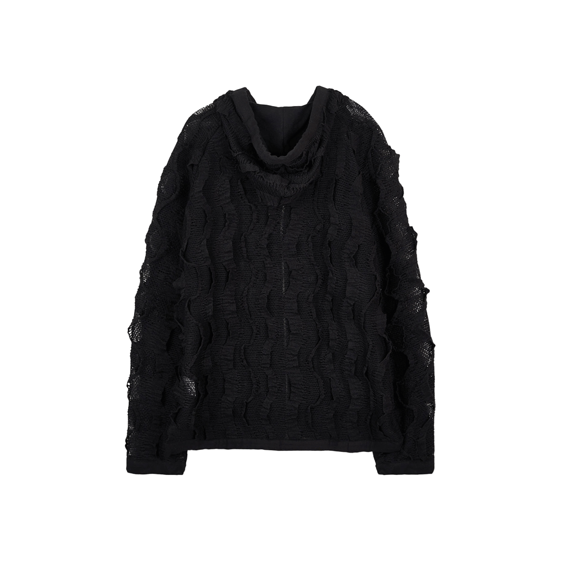 이그노타 코어:11 메쉬 집 후디 블랙(Ignota Core:11 Mesh Zip Hoodie Black) - 2