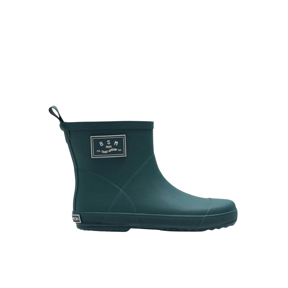 BSPPRB101FG Bensimon BSM Rain Boots Low Forest Green - 대표 이미지 #1