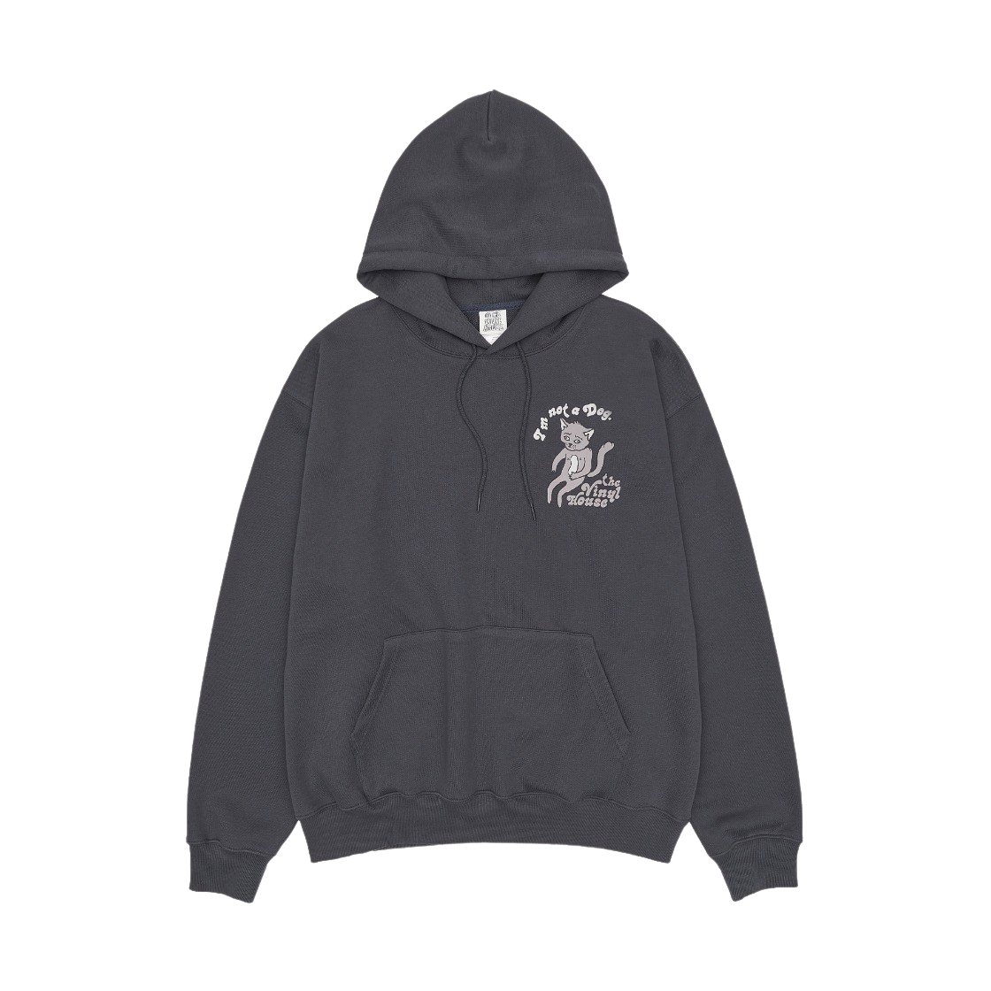 더바이닐하우스 캣 후디 차콜