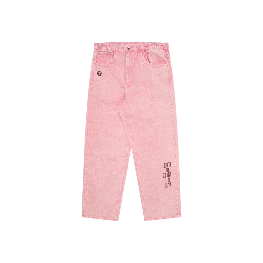 KM4BPADAP61PK AAPE Jeans Light Pink