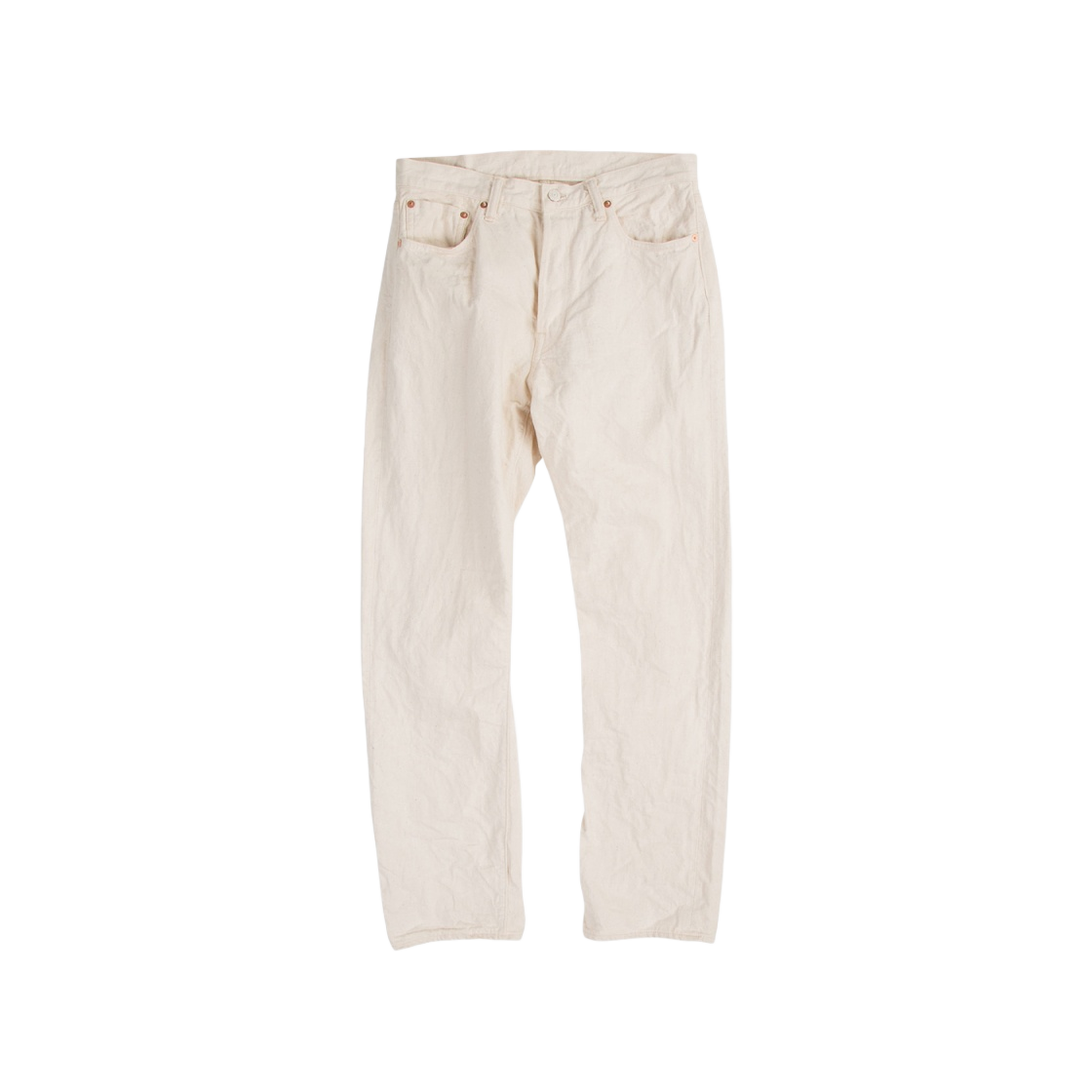 - Warehouse & Co. Lot 800XX Pants One Wash Ecru - 대표 이미지 #1