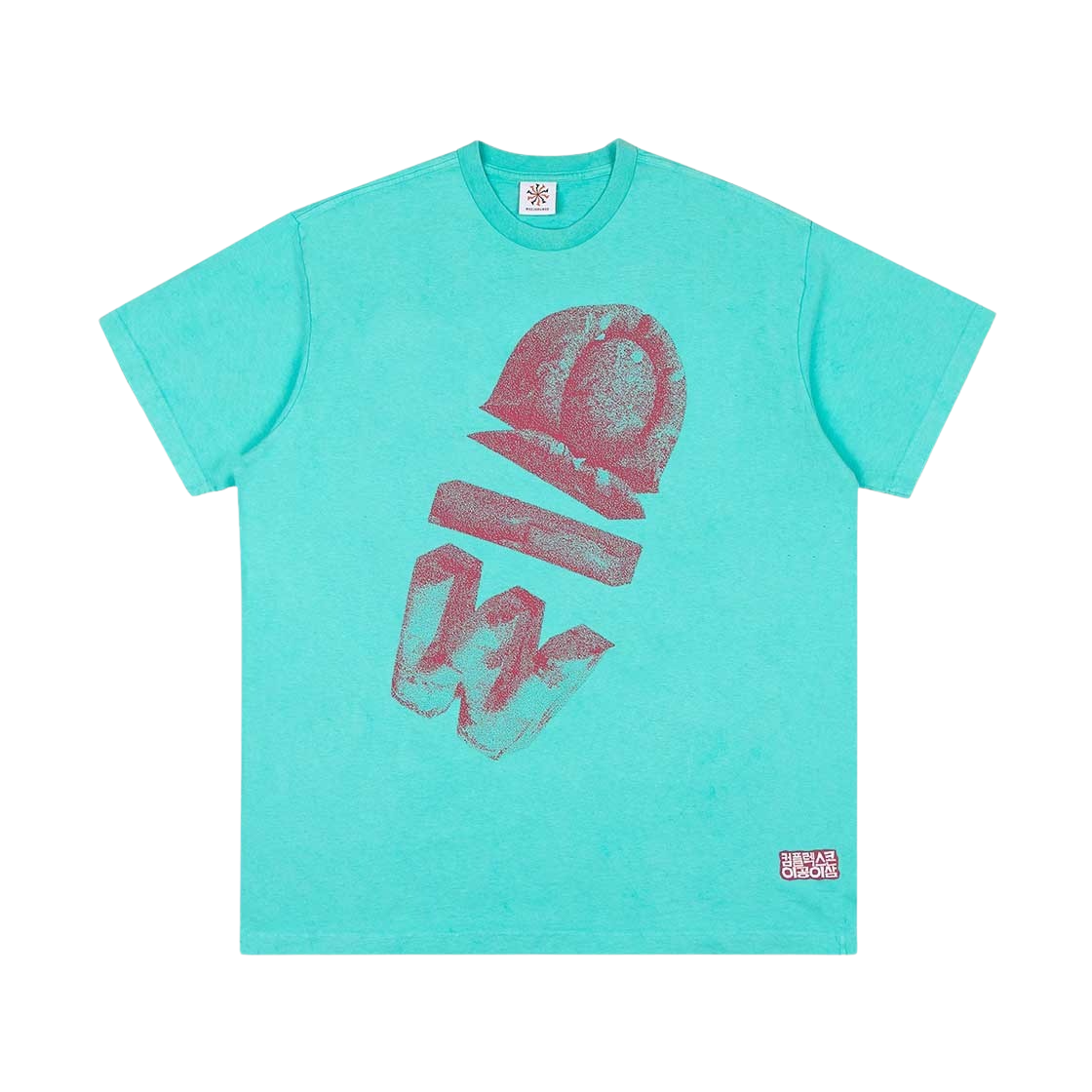 KW23FMTSTF KASINA x WJW Seoul to LA T-Shirts Tiffany - 대표 이미지 #1