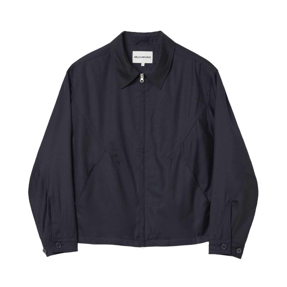 밀로아카이브 페들 드래프트 블루종 다크 네이비(Millo Archive Paddle Draft Blouson Dark Navy)