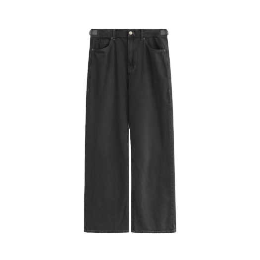 PL5PPT0501A1 Polyteru Gosima Denim Pants Charcoal