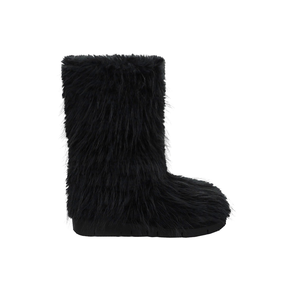 [KREAM 단독] 에핑글러 우먼 포포 헤어리 롱 부츠 블랙([KREAM 단독] Epingler Women Fo Fo Hairy Long Boots Black)