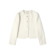 Siyazu SIOT4100 Classic Tweed Jacket Ivory