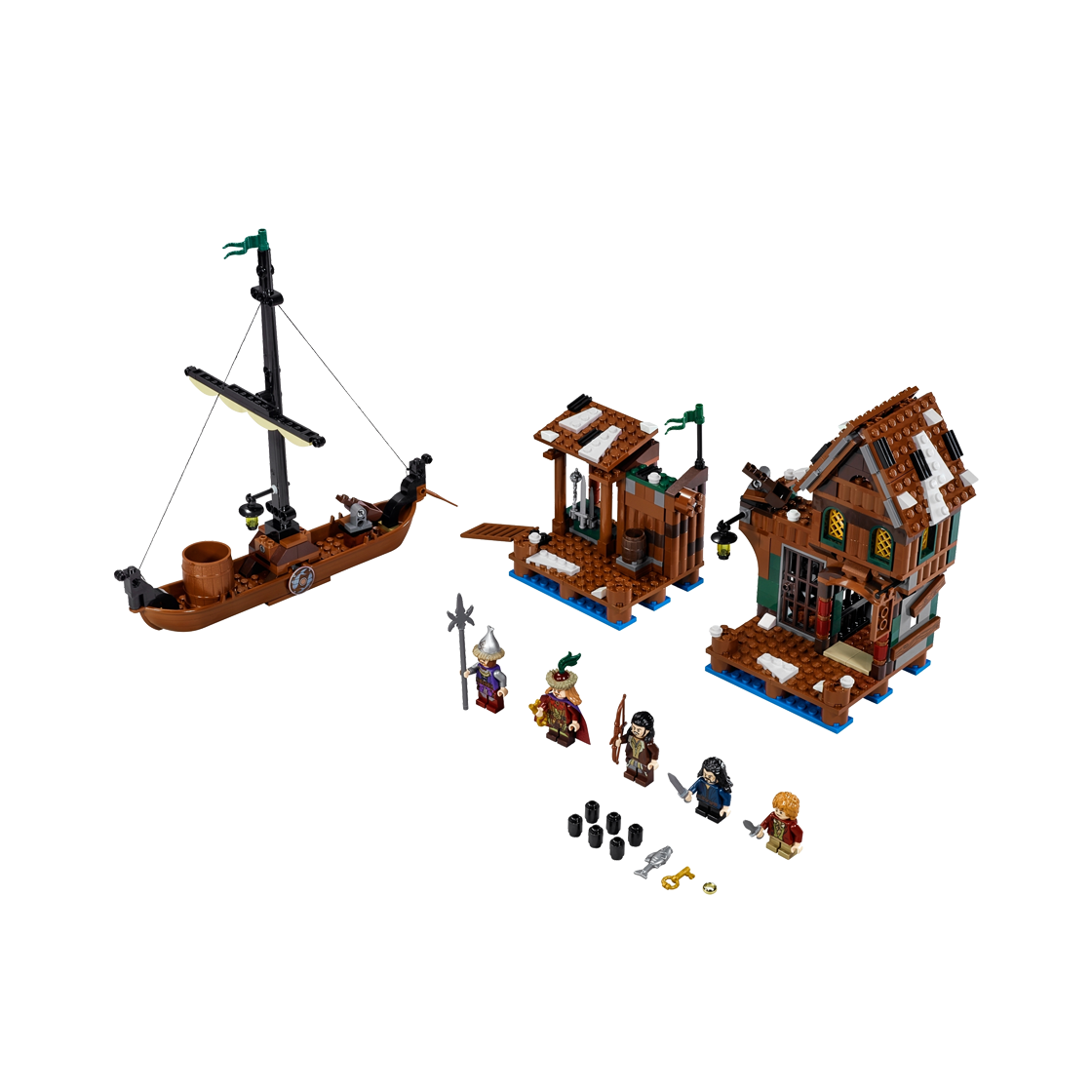 79013 Lego Hobbit Lake Town Chase
